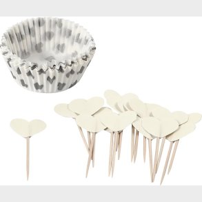 Muffinforme - H 3 Cm -  5 Cm - 40 G - Rhvid - 24 St