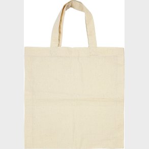 Diy Mulepose Til Male P - Uden Tryk - 27,5x30 Cm - Lys Natur - 5 Stk.