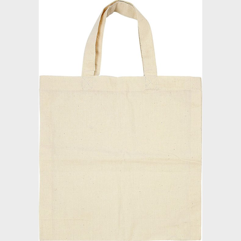 Diy Mulepose Til Male P - Uden Tryk - 27,5x30 Cm - Lys Natur - 5 Stk.