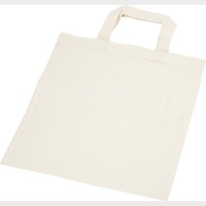 Diy Mulepose Til Male P - Uden Tryk - 30x33 Cm - Lys Natur