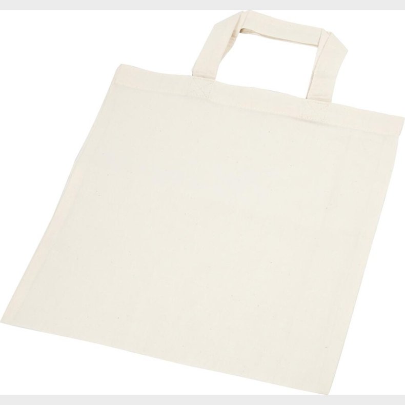 Diy Mulepose Til Male P - Uden Tryk - 30x33 Cm - Lys Natur