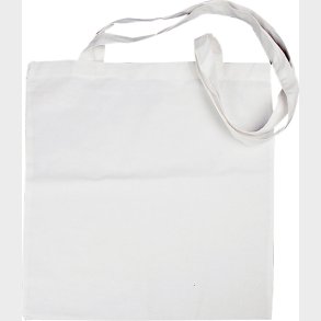 Diy Mulepose Til Male P - Uden Tryk - 38x42 Cm - Hvid - 10 Stk.