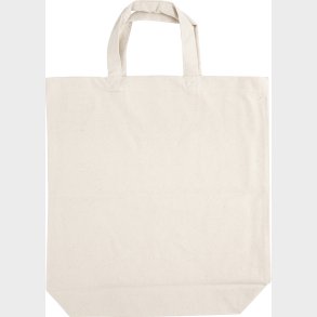 Diy Mulepose Til Male P - Uden Tryk - 39x44x10 Cm - Lys Natur