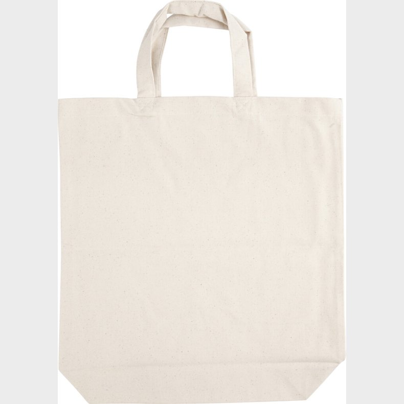 Diy Mulepose Til Male P - Uden Tryk - 39x44x10 Cm - Lys Natur