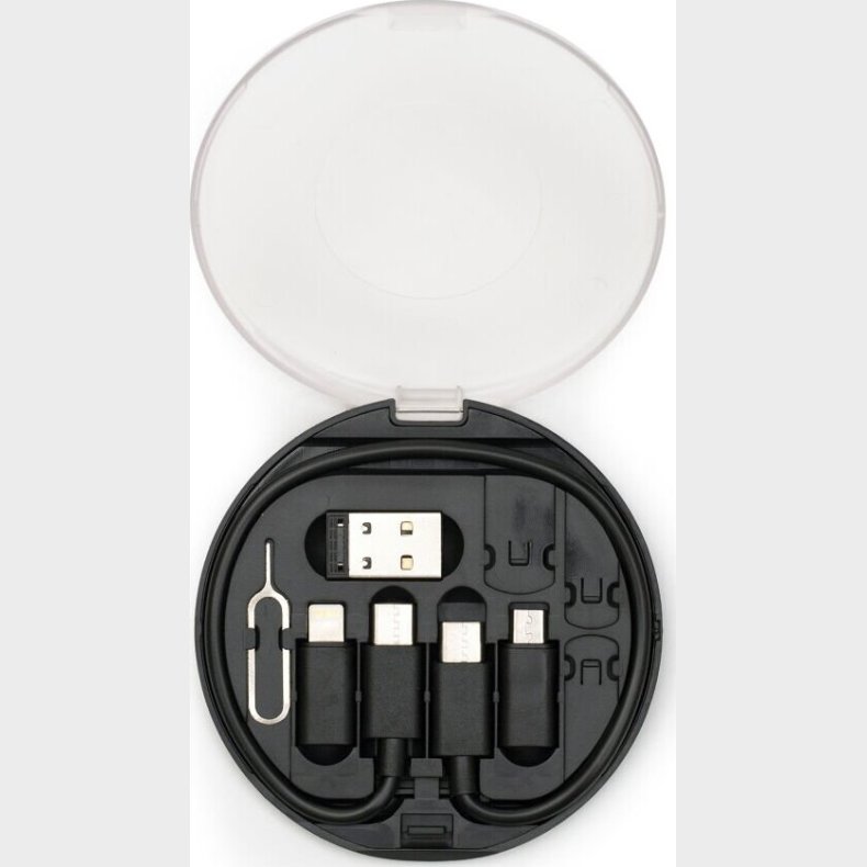 Kikkerland - Usb A Og C Til Usb C, Lightning, Og Micro Kabel St