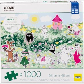 Mumitroldene - Blomstret Mumi-puslespil - 1000 Brikker