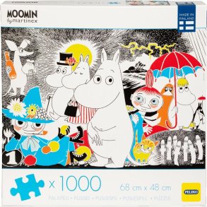 Mumitroldene - Farverigt Mumi Tegneserie Puslespil Vol. 1 - 1000 Brikker