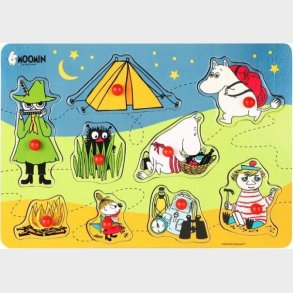 Mumitroldene Knoppuslespil - Camping