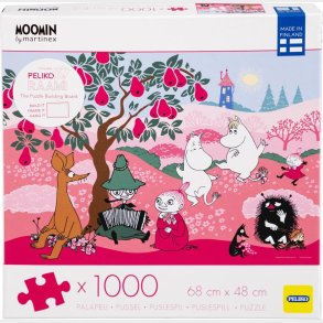 Moomin By Martinex - P�retr�et - 1000 Brikker - Mumitroldene Puslespil