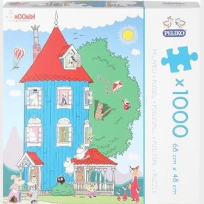 Mumi Puslespil - 1000 Brikker - Mumihuset