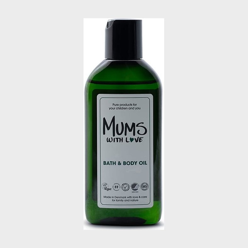 Mums With Love - Bath & Body Oil 100 Ml - Vegansk