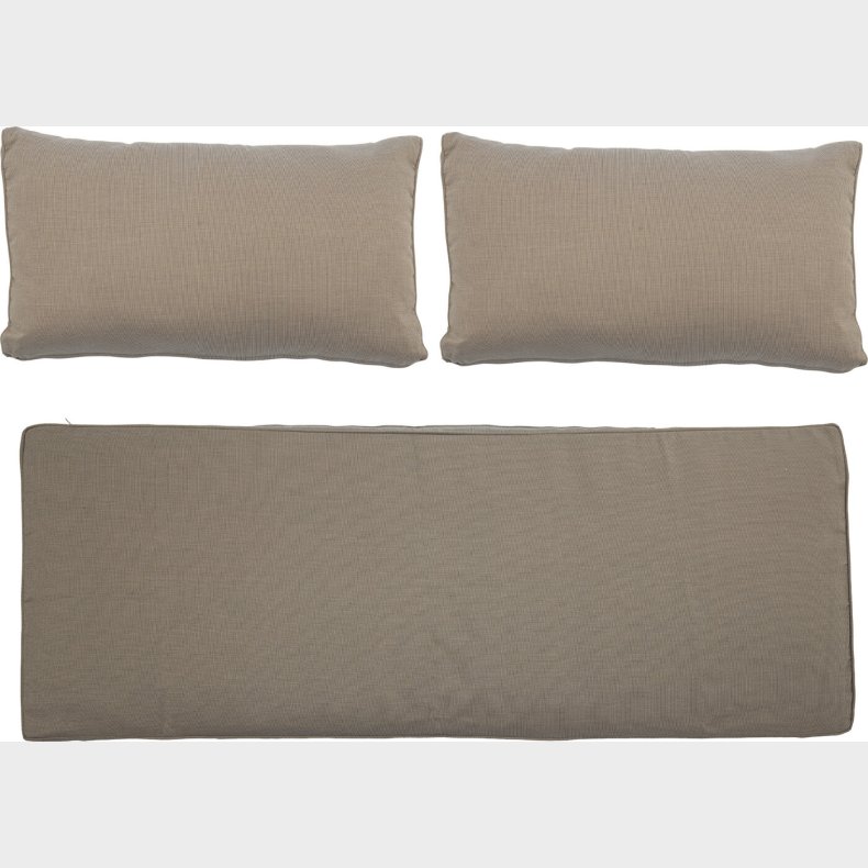 Bloomingville - Mundo Pudebetrk - Brun - Polyester - 3 Stk