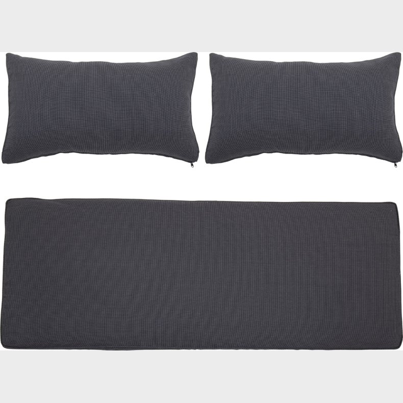 Bloomingville - Mundo Pudebetrk - Gr - Polyester - 3 Stk