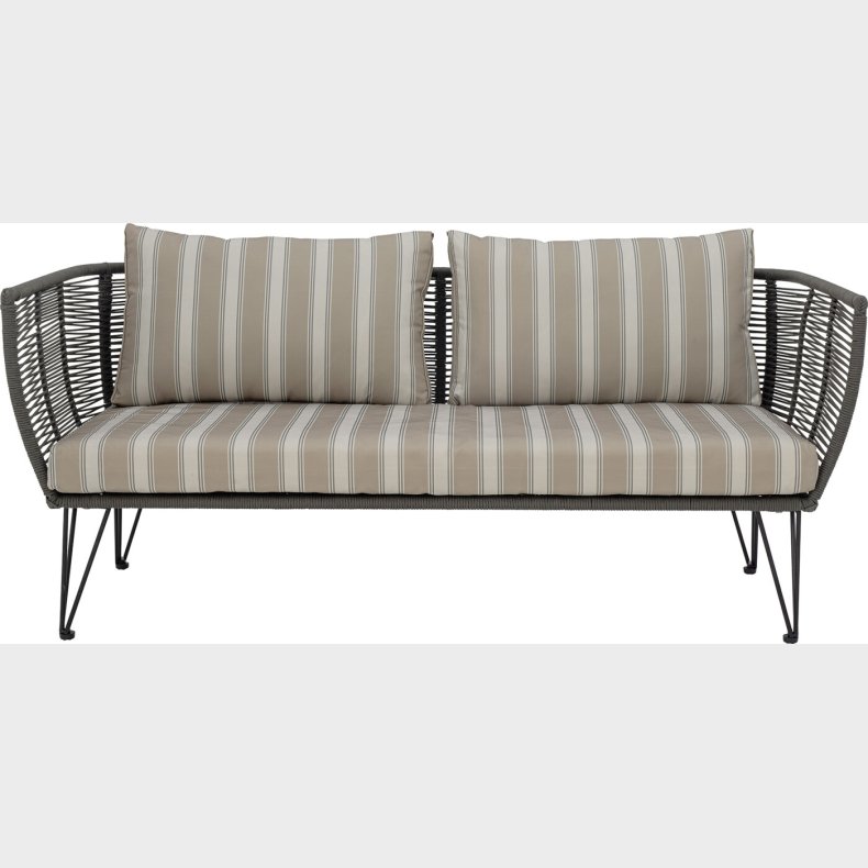 Bloomingville - Mundo Sofa - Grn - Metal - Havesofa - Flet