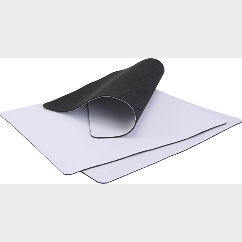 Musemtter - Str. 20x24 Cm - Hvid - 12 Stk.