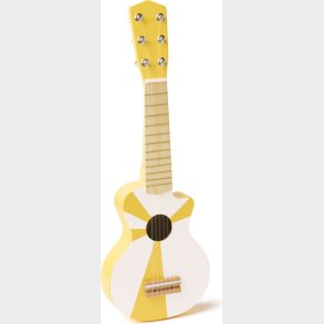 Music - B�rneguitar Gul/hvid M. 6 Strenge - (1000954)