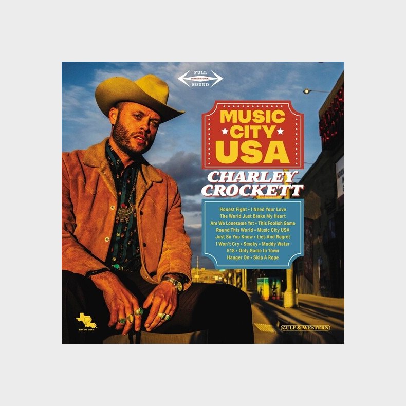 Charley Crockett - Music City Usa  - Vinyl Lp