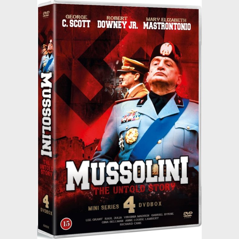 Mussolini - The Untold Story - Miniserie - DVD - Tv-serie