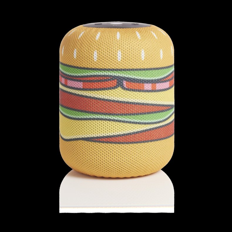 Mustard - Burger Speaker - 10 Cm