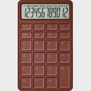 Mustard - Choco Calculator - Brown