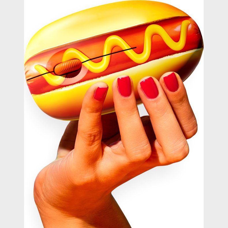 Mustard - Hot Dog Mouse - Vibrant