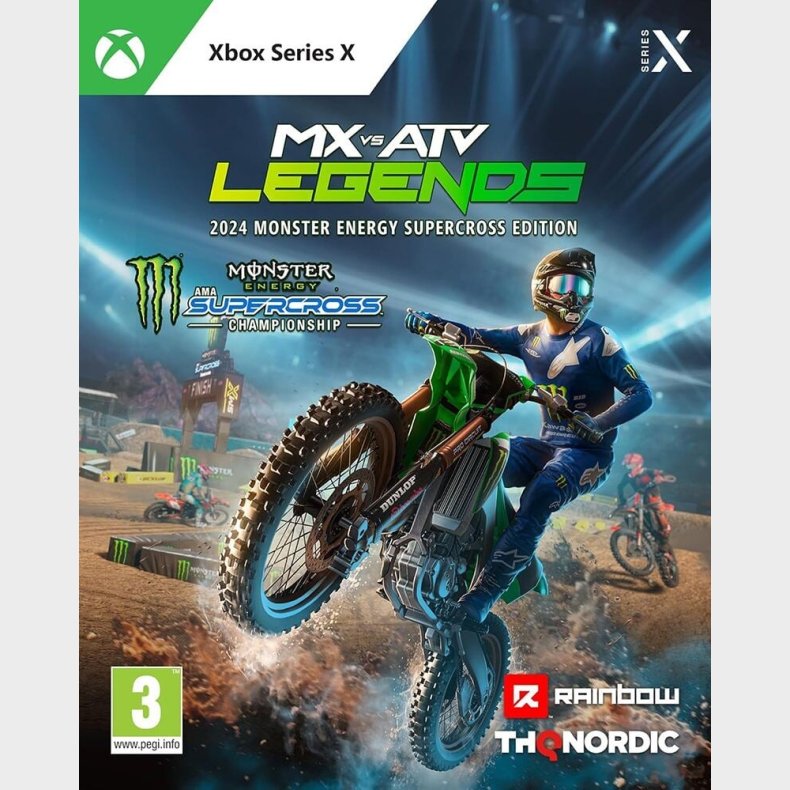 Mx Vs Atv Legends - 2024 (monster Energy Supercross Edition) - Xbox Series X