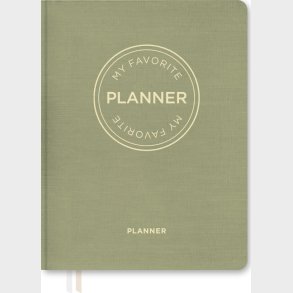 My Favorite Planner - Kalender 2024 - Dateret - Lys Grn
