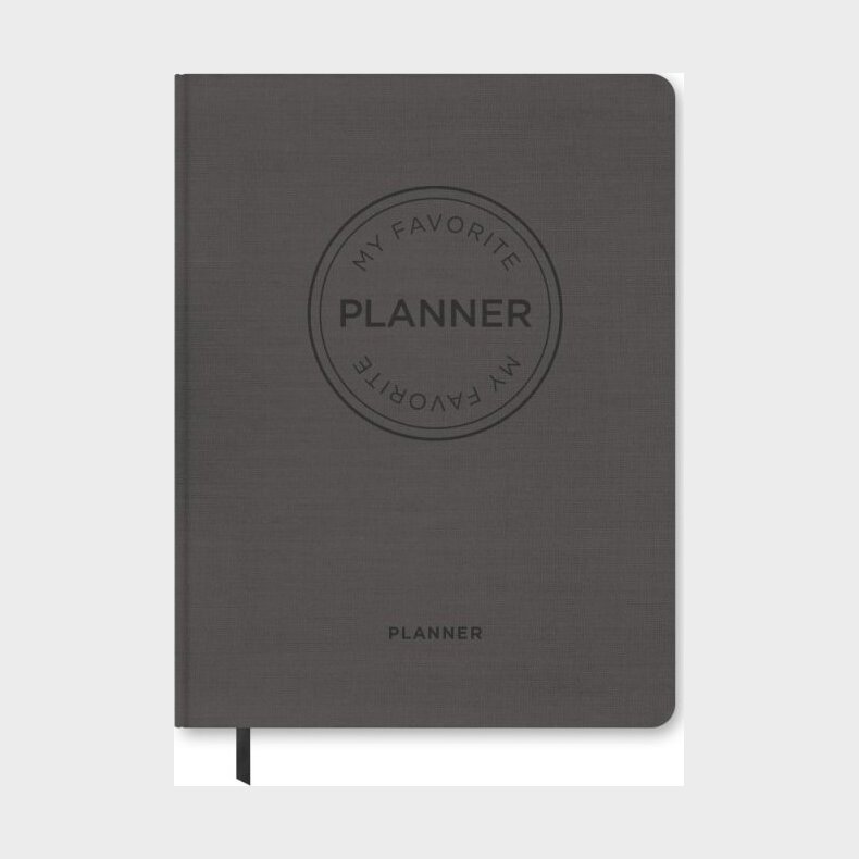My Favorite Planner - Udateret Kalender Bog - Varm Gr