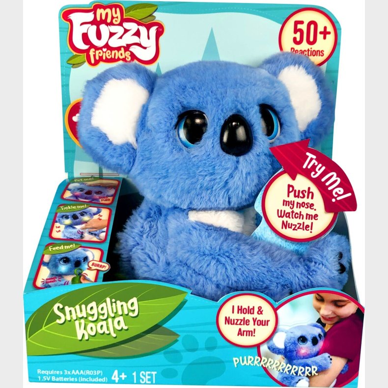 My Fuzzy Friends - Koalen Sidney - Interaktiv Bamse Med Lyd