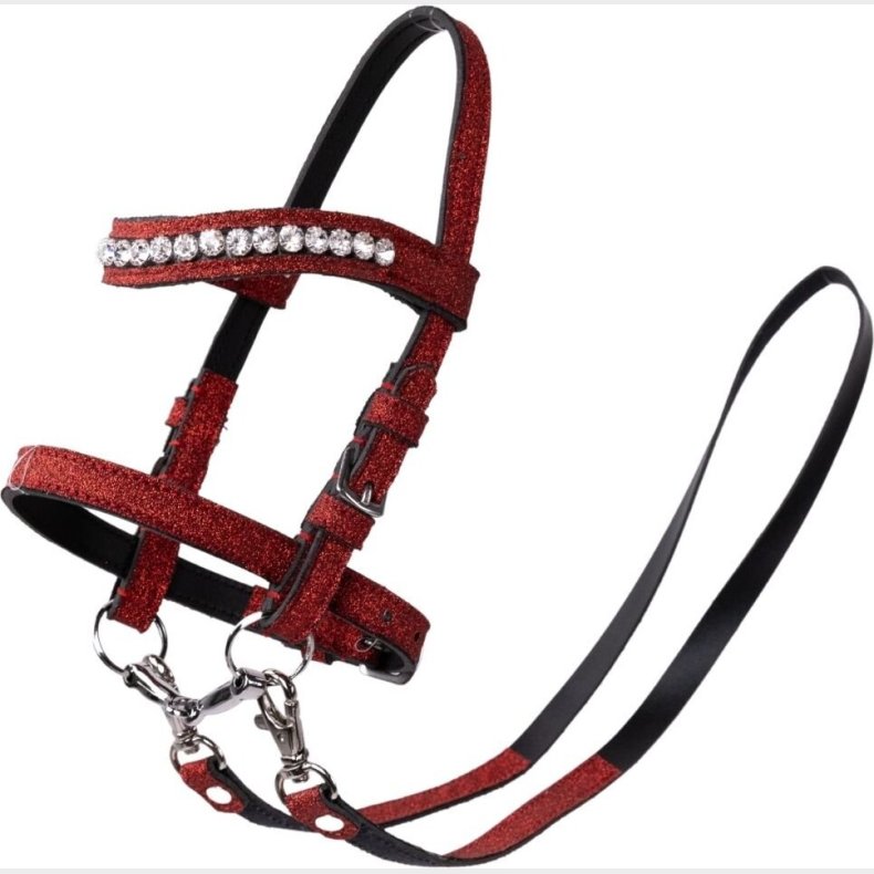 My Hobby Horse - Trense R�d Glitter