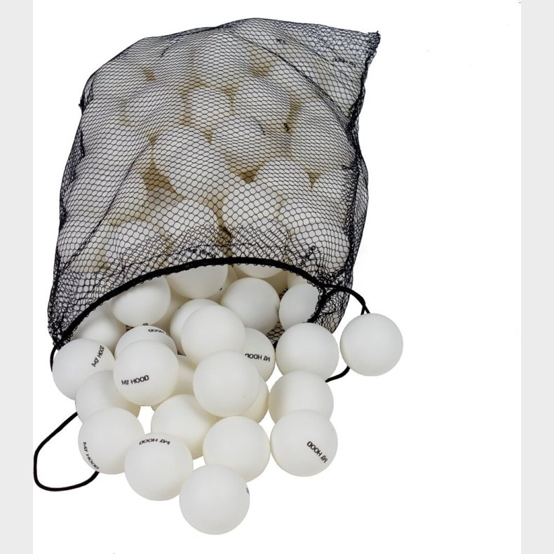 My Hood - Bordtennisbolde I Net - Beer Pong Bolde - 100 Stk