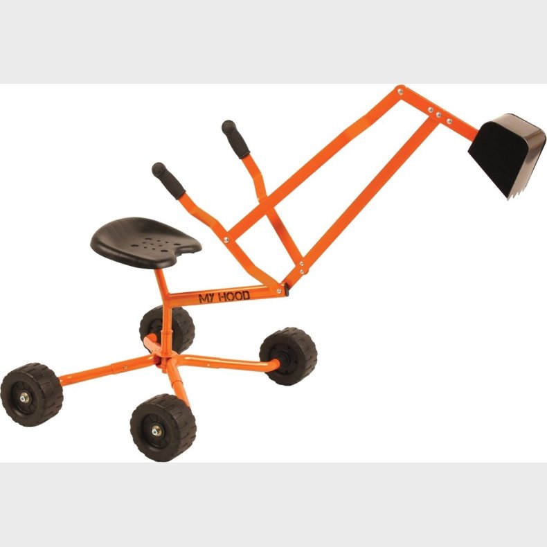 Gravemaskine Til Sandkasse - Orange Og Sort - My Hood