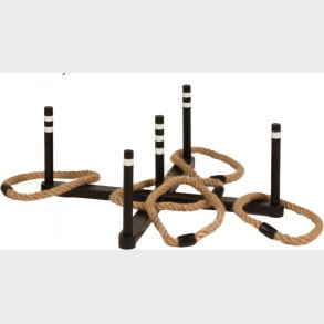 My Hood - Ringspil Til Haven - Sortlakeret Gummitr�