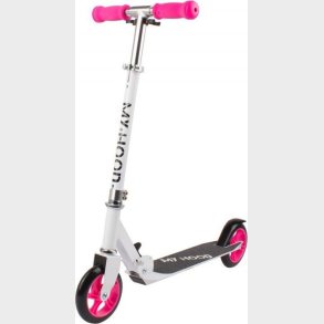 My Hood L�behjul - Scooter 145 - Hvid/pink