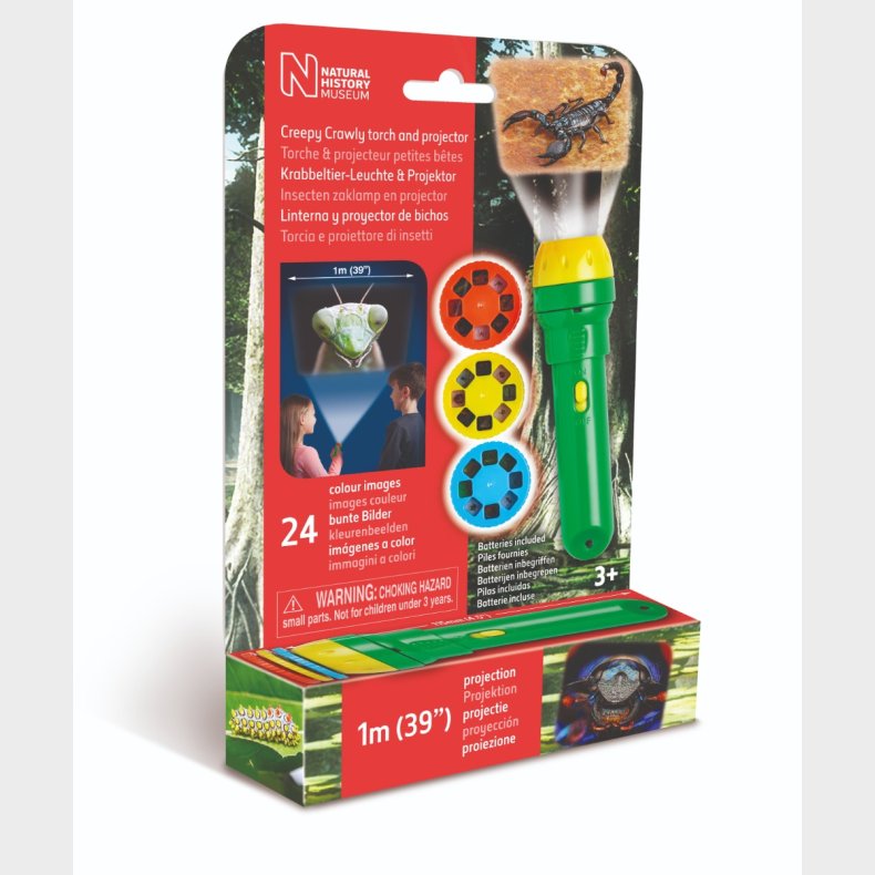 Lommelygte med dias - Insekter