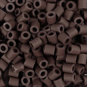 Rr Perler Til Perleplader - Medium - Brun - 1000 Stk. - Nabbi Biobeads