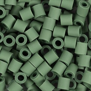 Rr Perler Til Perleplader - Medium - Mrk Grn - 1000 Stk. - Nabbi Biobeads