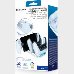 Nacon 3-in-1 Charging Station Rgb White Ps5