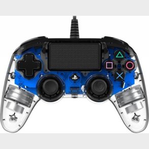 Nacon Compact Ps4 Controller Med Led Lys - Bl�