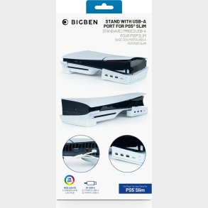 Nacon Horizontal Hub Station Rgb/usb Hub, White Ps5 Slim