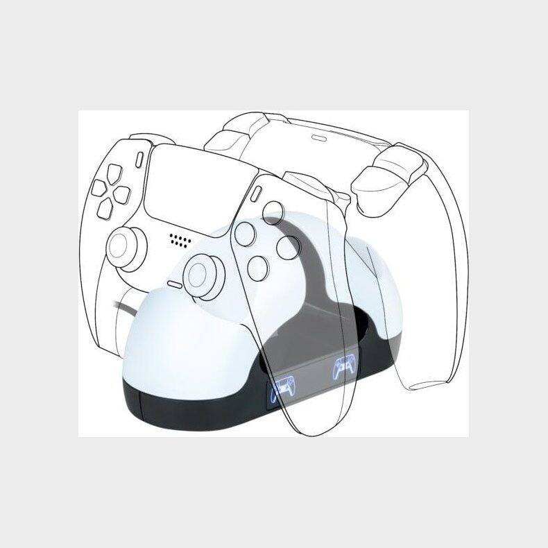 Nacon Playstation Vr2 Dual Charger For Dualsense /ps5