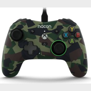 Nacon Pro Compact - Controller Med Kabel - Xbox One - Forest Camo