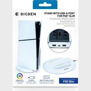 Nacon Vertical Hub Station Rgb White Ps5 Slim