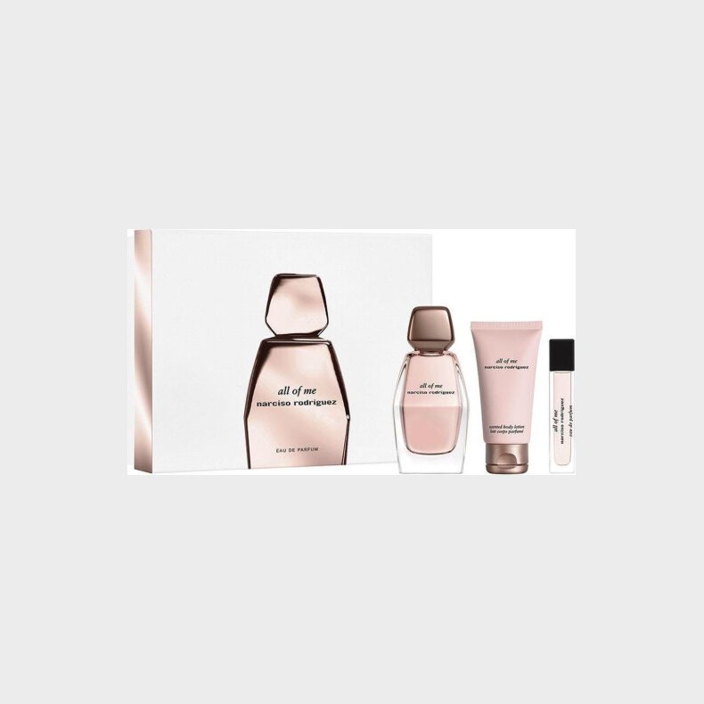 Narciso Rodriguez - All Of Me Edp 90 Ml + Body Lotion 50 Ml + Edp 10 Ml - Giftset