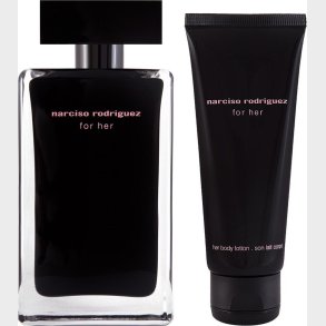 Narciso Rodriquez - For Her Edt 100 Ml + Body Lotion 75 Ml - Giftset