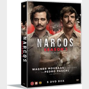 Narcos - Sson 1 - DVD - Tv-serie