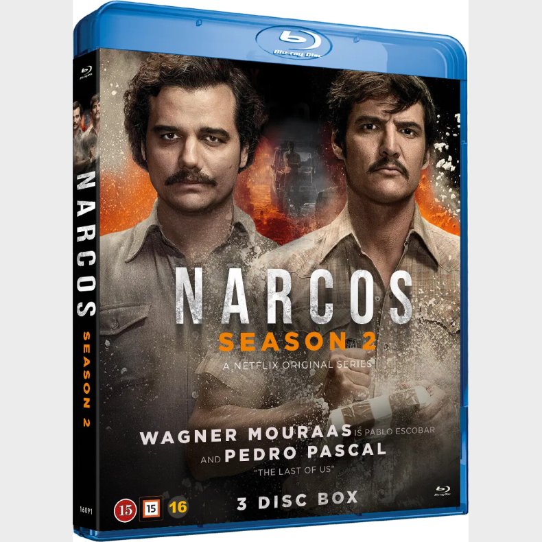 Narcos - Sson 2 - Blu-Ray - Tv-serie