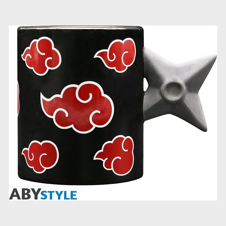 Naruto Shippuden - 3d Handle Mug - Akatsuki Shuriken