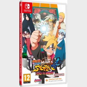 Naruto Shippuden Ultimate Ninja Storm 4: Road To Boruto - Kode I Boks - Nintendo Switch
