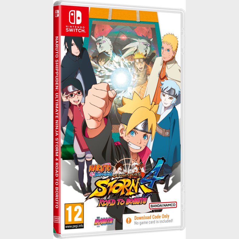 Naruto Shippuden Ultimate Ninja Storm 4: Road To Boruto - Kode I Boks - Nintendo Switch